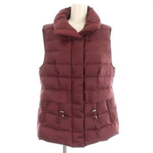 ダウンベスト ナイロン ベスト ボルドー ワイン 13号 L相当