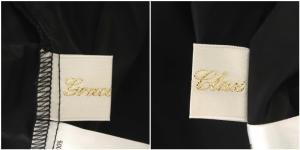 Grace Class 21AW ティアード スカート ロング ポリエステル 36 S 黒 ブラック