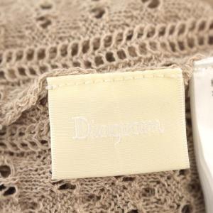 Diagram GRACE CONTINENTAL 21SS ワンピース かぎ編み レース 長袖 ロング 36 S ベージュ