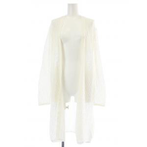 20AW COTTON ALPACA HIGH MESH MIDI CARDI カーディガン ニット ロング 長袖 薄手 アルパカ混