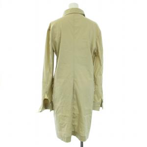 JIL SANDER シャツワンピース ひざ丈 長袖 36 XXS ベージュ