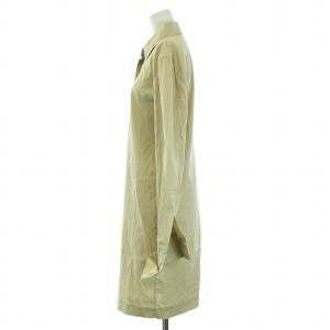 JIL SANDER シャツワンピース ひざ丈 長袖 36 XXS ベージュ