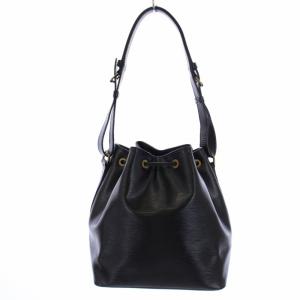 LOUIS VUITTON M59012 プチノエ エピ ノワール ワンショルダーバッグ 巾着 レザー 黒