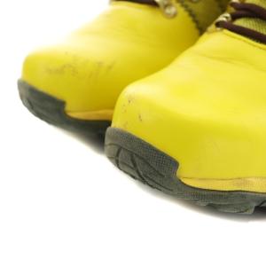 Columbia サンギルオムニテック マウンテンブーツ トレッキングシューズ 登山靴 レースアップ レザー US9.5 27.5cm 黄色