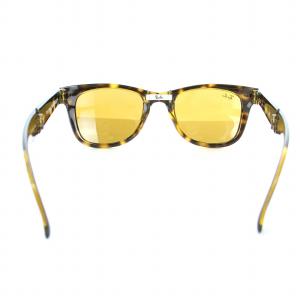 Ray-Ban Folding WAYFARER サングラス 折りたたみ べっ甲柄 710 5022 茶 ブラウン RB4105