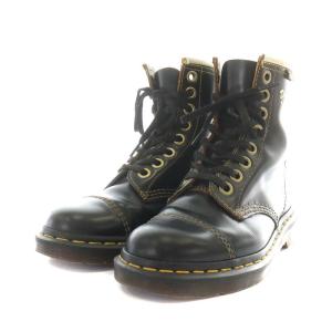 Dr.Martens キャッパー capper 8ホール ショートブーツ UK4 23.0cm 黒 ブラック