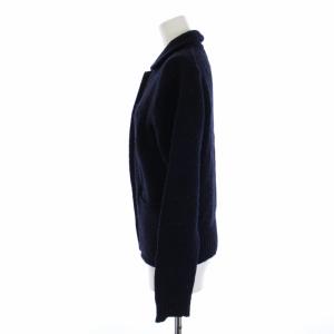 MHL. カーディガン 長袖 ウール 2 M 紺 ネイビー 595-264355
