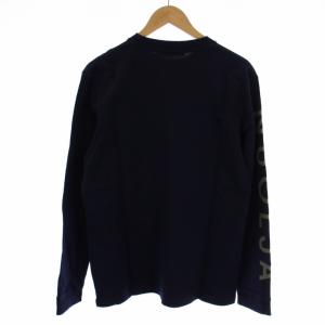 【関税込み】Acne Studios ブラック クルーネック 長袖Tシャツ Acne Studios アクネストゥディオズ ロンT メンズ カットソー