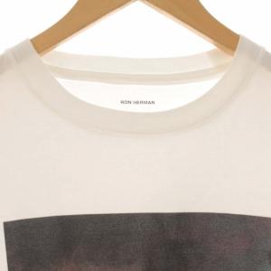 Ron Herman × Jake Michaels  Day off フォト Tシャツ カットソー プリント柄 プルオーバー 半袖 S 白 ホワイト