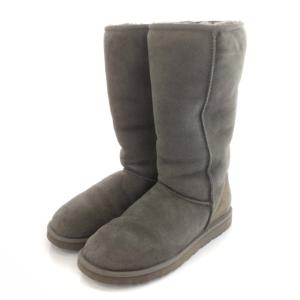 UGG australia クラシック トール ムートンブーツ 靴 シューズ F19009H W8 25.0cm グレー