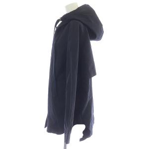 Deuxieme Classe マウンテンパーカー ジャケット ジップアップ フード 紺 ネイビー