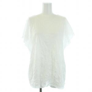 カットソー 半袖 フリンジ 白 ホワイト