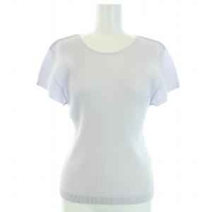 イッセイミヤケ 20SS カットソー プリーツ 半袖 3 L グレー