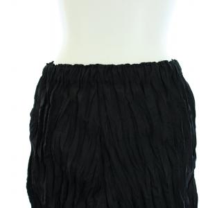 me ISSEY MIYAKE 21SS イージーパンツ ツイストパンツ クロップド プリーツ ブラック