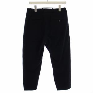 YAECA コンテンポ CONTEMPO 2wayワイドテーパードパンツ ジップフライ M 黒 ブラック 09604