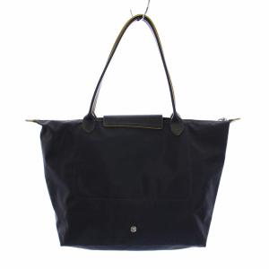 Longchamp ル・プリアージュ ショッピング トートバッグ ハンドバッグ ロゴ刺繍 グレー