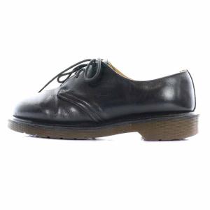 Dr.Martens カジュアルシューズ レザー レースアップ 3ホール 24.5cm 黒 ブラック