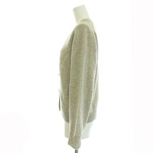 MARGARET HOWELL ツイステッドカシミヤウール TWISTED CASHMERE WOOL ニットカーディガン ハイゲージ カシミヤ ウール混