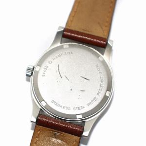 Hamilton カーキ Khaki 腕時計 革ベルト アナログ クォーツ 3針 茶 ブラウン 9445B