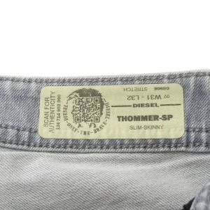 DIESEL thommer-sp デニムパンツ ジーンズ ジーパン ジッパーフライ W31L32 M グレー