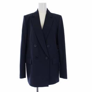 Theory 18SS ダブルスーツ セットアップ 上下 テーラードジャケット パンツ スラックス 2 M 紺 ネイビー