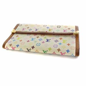 LOUIS VUITTON ポルトトレゾール インターナショナル モノグラム 長財布 三つ折り PVC レザー マルチカラー M92659