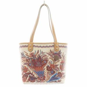 ETRO トートバッグ レザー ベージュ