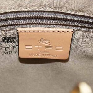ETRO トートバッグ レザー ベージュ