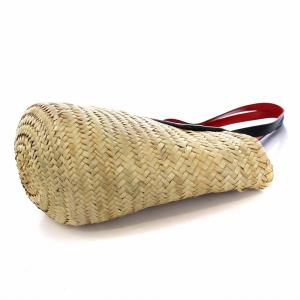 Christian Louboutin かごバッグ トートバッグ ベージュ ブラック