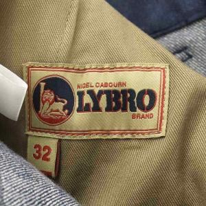 Nigel Cabourn LYBRO P-7 BRITISH ARMY PANT ライブロ ブリティッシュ アーミー パンツ デニムパンツ ジーンズ