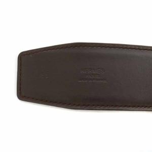 HERMES 2013年 コンスタンス Hベルト Q刻印 レザー 茶