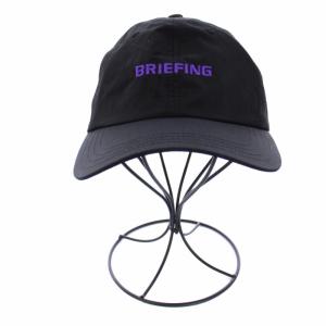 BRIEFING キャップ 野球帽 帽子 ロゴ ナイロン F 黒 ブラック