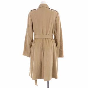 ANAYI ロングコート カシミヤ ダブルボタン ベルト 38 M ベージュ