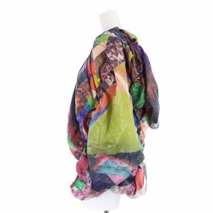 ISSEY MIYAKE ナイロンジャケット パーカー 総柄 長袖 2 マルチカラー