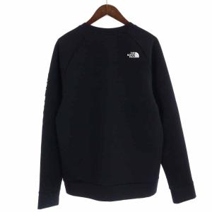 THE NORTH FACE テックエアースウェットクルー Tech Air Sweat Crew トレーナー プルオーバー ロゴ 長袖 L 黒 ブラック