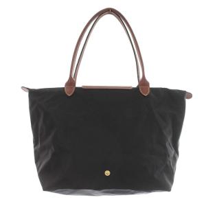 Longchamp トートバッグ ナイロン 折り畳み 黒 ブラック