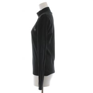 agnes b. Tシャツ カットソー 長袖 ハイネック 3 L 黒 ブラック