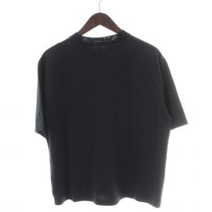 Acne Studios Tシャツ カットソー 半袖 薄手 S 黒 ブラック