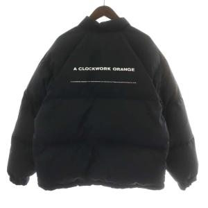 UNDERCOVER 19AW 時計じかけのオレンジ ダウンジャケット ワンポイント 3 黒 UCX4202-1