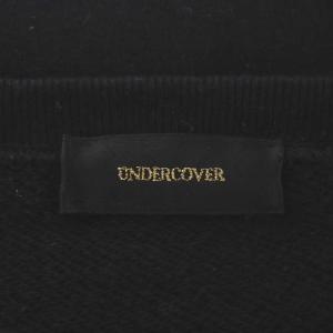 UNDERCOVER スウェット トレーナー ロゴ プリント 長袖 3 L 黒 ブラック