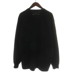 UNDERCOVER 22SS パッチ＆刺繍BD天竺LSTEE WORKSHOP2 Tシャツ カットソー ロンT 長袖 5 2XL 黒 ブラック