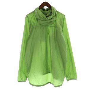Patagonia ナイロンジャケット パーカー ハイネック ジップアップ L 黄緑 ライトグリーン 24016S8