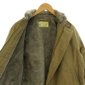 BUZZ RICKSON’S ネNAVY DEPARTMENT N-1 デッキジャケット ウール アルパカ混 L 茶 