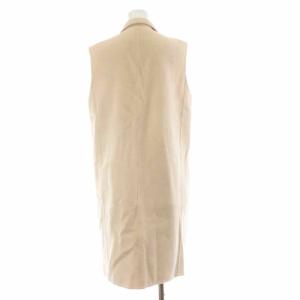 Theory 17AW NEW DIVIDE ESSENTIAL VEST ロングジレ コート カシミヤ混 S ピンク