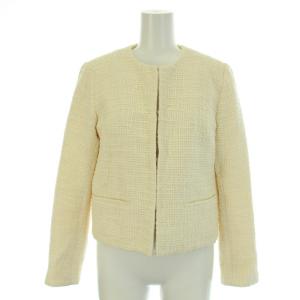 Theory 19SS ナラツイードクロップドクルージャケット NARA TWEED CROPPED CREW JKT ペンシルスカート