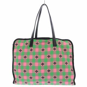 kate spade new york MORLEY EXTRA LARGE NYLON TOTE トートバッグ ギンガムチェック ロゴ刺繍 マルチカラー PXRUA237