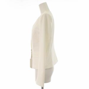 EPOCA 2020SS 24 TWENTY FOUR JACKET Cool ノーカラージャケット 40 M 白 ホワイト