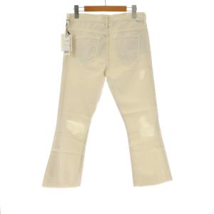 MOTHER THE NOMAD CROP FRAY デニムパンツ ジーンズ フレア ダメージ加工 カットオフ ボタンフライ 24 XS