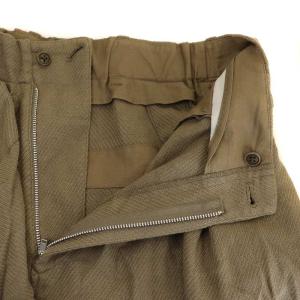 Yohji Yamamoto Linen-blend Kalze Front Cover Detachble Pants
