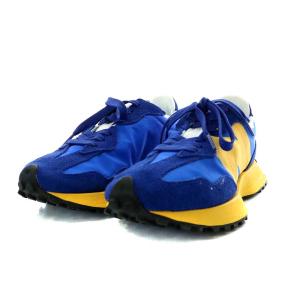 New Balance MS327CLB スニーカー 22.5cm ブルー イエロー